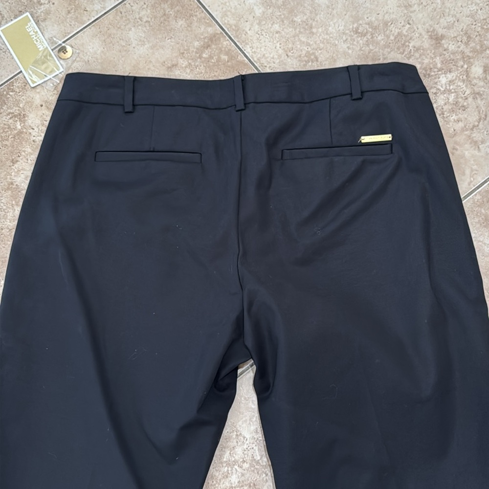 Michael Kors Black womens  Dress Pants NWT 10 - Picture 8 of 9